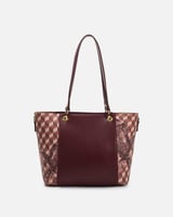 ‎ شنطة نسائية كلاسيك بلون عودي