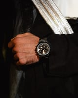 ساعة رجالية بسير ستيل بلون فضي