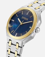 ساعة نسائية ستيل بلون ذهبي و فضي