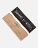 سوار ساعة آبل من الستيل والخشب