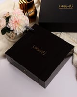 بوكس أسود فاخر لحفظ وتنظيم الساعات