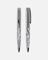 طقم هدية رجالية باللون الفضي