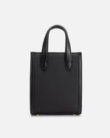 شنطة نسائية بتصميم مميز بلون أسود