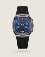 ساعة بدر الرجالية بلون أسود