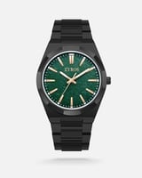 ساعة غيث الرجالية ستيل بلون رمادي