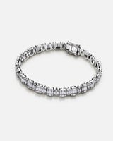 اسوارة نسائية باللون الفضي