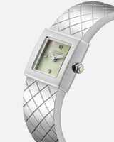 ساعة نسائية ستيل باللون الفضي