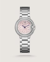 ساعة النخبة النسائية ستيل فضي