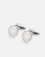 كبك رجالي بتصميم فاخر بلون فضي