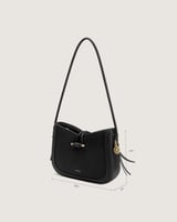 شنطة نسائية بلون أسود بحجم متوسط لكل الأوقات