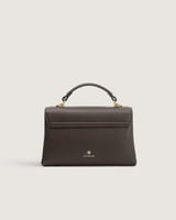 شنطة نسائية بمقاس متوسط بلون رمادي