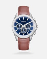 ساعة ذوق الرجالية بلون بني