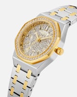 طقم اكسسوار نسائي مرصع بفصوص الزركون