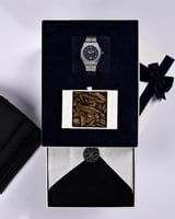 هدية رجالية من ساعة وقماش شتوي وعود فاخر