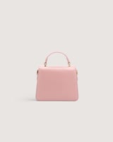 شنطة نسائية صغيرة باللون الوردي