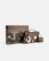 شنطة نسائية لكل يوم بلون بني