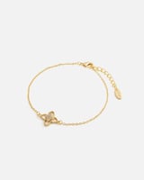 طقم نسائي فاخر من ساعة بلون فضي وذهبي مع اساور