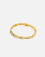 اسوارة نسائية باللون الذهبي