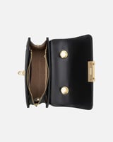 شنطة نسائية بتصميم عصري بلون أسود