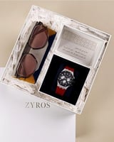 هدية رجالية من ساعة ونظارة شمسية