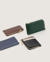 شنطة ورد النسائية جلد بلون بني