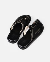 حذاء رجالي من الجلد المخمل باللون الأسود