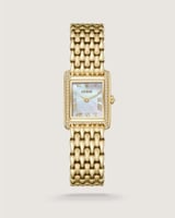 ساعة نبض النسائية كلاسيك باللون الذهبي