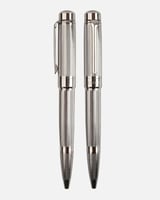 طقم رجالي أنيق يحتوي ساعة وقلم وكبك