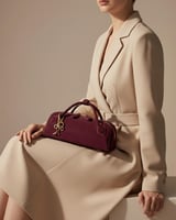 شنطة رحيق النسائية جلد بلون عودي