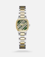 ساعة رويال النسائية بأناقة عصريه بلون ذهبي وفضي