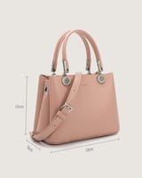 شنطة نسائية كلاسيك بلون وردي