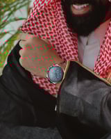 ساعة رجالية بسير ستيل بلون فضي