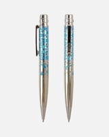 قلم رجالي فاخر باللون الفضي