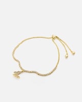 اسوارة أطفال بتصميم ناعم بلون ذهبي