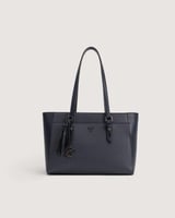 شنطة نسائية بحجم كبير بلون أزرق