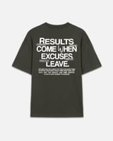 تي شيرت رجالي باللون الزيتي