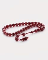 سبحة فاتوران باللون الأحمر