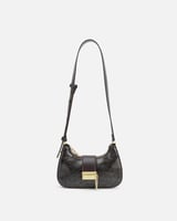 شنطة مِسك النسائية جلد بلون بني