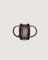 شنطة نسائية متوسطة الحجم بلون أسود