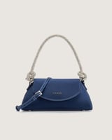 شنطة نسائية لمناسباتك بحجم متوسط باللون الأزرق