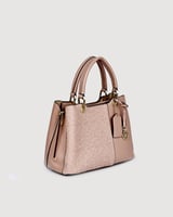 شنطة نسائية بتصميم أنيق بلون بني