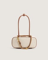 شنطة جود النسائية باللون البيج و البني