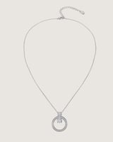 سلسال نسائي متناغم باللون الفضي