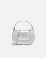 هدية نسائية شنطة لمناسباتك بلون فضي