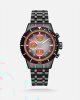 ساعة رجالية ستيل بلون رمادي