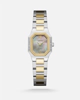 ساعة جوهرة نسائية تتزين ب 16 فص من الألماس بلون ذه...