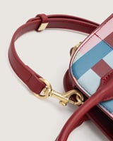 شنطة زهر النسائية جلد بلون عودي