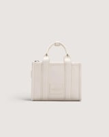 شنطة نسائية بتصميم عصري بلون أبيض