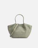 شنطة نسائية بحجم صغير لكل يوم بلون أخضر