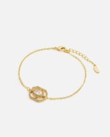 طقم نسائي متفرد أساور و ساعة من الجلد بلون بني